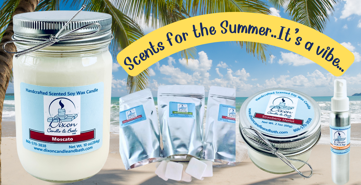 Summer Scents Candles Melts Room Sprays