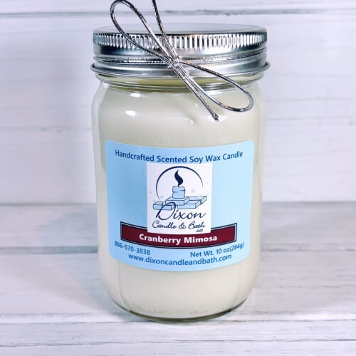 Cranberry Mimosa Scented Soy Candle