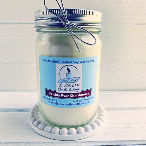 Prickly Pear Chardonnay Scented Soy Candle